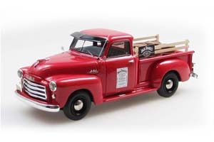 GMC SERIES 100 5-WINDOW PICKUP JACK DANIELS DELIVERY (1952) / ГМК СЕРИЯ 100 5-WINDOW ПИКУП ДЖАК ДАНИЕЛС ДЕЛИВЕРЙ КРАСНЫЙ