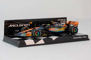 MCLAREN F1 TEAM MCL60 ABU DHABI GP 2023 LANDO NORRIS / МАКЛАРЕН ФОРМУЛА-1 КОМАНДА MCL60 АБУ-ДАБИ ГРАН-ПРИ ЛАНДО НОРРИС