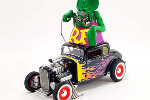 FORD BLOWN 5 1932 С ФИГУРКОЙ РЭТА ФИНКА / ФОРД БЛОВН 5 ЧЕРНЫЙ