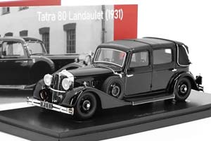 TATRA 80 LANDAULET 1935 (ЗАКРЫТЫЙ) / ТАТРА 80 ЛАНДАУЛЕТ ЧЕРНЫЙ