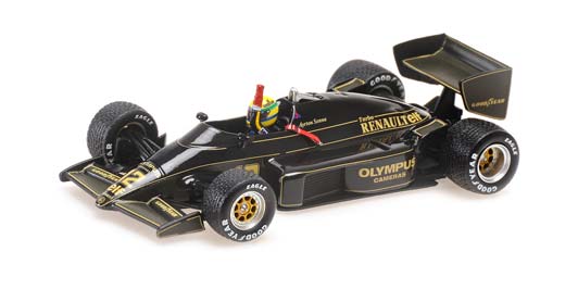 LOTUS F1 97T RENAULT TURBO TEAM LOTUS #12 ПОБЕДИТЕЛЬ PORTUGAL GP1985 AYRTON SENNA / ЛОТУС ФОРМУЛА-1 97T РЕНО ТУРБО КОМАНДА ПОРТУГАЛ GP1985 АЙРТОН СЕННА