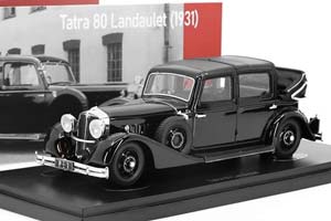 TATRA 80 LANDAULET 1935 (ОТКРЫТЫЙ) / ТАТРА 80 ЛАНДАУЛЕТ ЧЕРНЫЙ