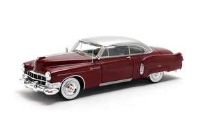 CADILLAC COUPE DE VILLE SHOW CAR 1949 / КАДИЛЛАК КУПЕ ДЕ ВИЛЛЕ ШОВ АВТОМОБИЛЬ КРАСНЫЙ