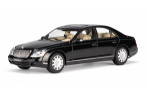 MAYBACH 57 SWB 2003 CASPIAN BLACK С АНТИХРОМОМ / МАЙБАХ 57 СВБ КАСПИАН ЧЕРНЫЙ