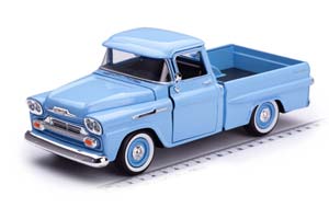 CHEVROLET FLEETSIDE APACHE PICKUP 1958 / ШЕВРОЛЕ ФЛИЦИДЕ АПАЧЕ ПИКУП ГОЛУБОЙ