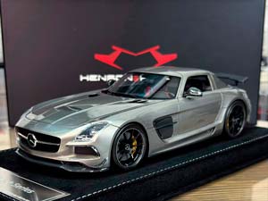 MERCEDES BENZ SLS AMG BLACK SERIES METALLIC DARK GREY / МЕРСЕДЕС-БЕНЦ SLS AMG BLACK SERIES ТЕМНО-СЕРЫЙ МЕТАЛЛИК (ЛИМИТ 01/30)