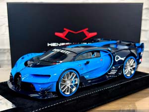 BUGATTI VISION GRAN TURISMO OCEAN BLUE/BLUE CARBON 20/30 / БУГАТТИ VISION ГРАН ТУРИСМО ОКЕАН СИНИЙ/СИНИЙ КАРБОН 20/30 (ЛИМИТ 20/30)