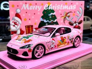 MASERATI GRAN TURISMO CHRISMAS PINK / МАЗЕРАТИ ГРАН ТУРИСМО CHRISTMAS РОЗОВЫЙ (ЛИМИТ 08/52)