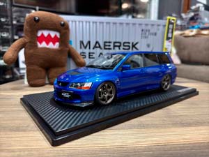 MITSUBISHI LANCER EVOLUTION WAGON (CT9W) BLUE / МИЦУБИСИ ЛАНСЕР ЭВОЛЮШН УНИВЕРСАЛ CT9W СИНИЙ