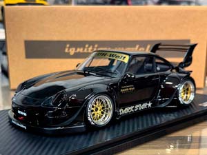 PORCHE RWB 993 DARK STAR BLACK / ПОРШЕ РВБ 993 ТЕМНЫЙ ЗВЕЗДА ЧЕРНЫЙ