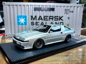 MITSUBISHI STARION 2600 GSR-VR (E-A187A) SILVER / МИЦУБИСИ СТАРИОН 2600 GSR VR E A187A СЕРЕБРИСТЫЙ