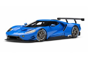 FORD GT LM PLAIN BODY VERSION 2018 BLUE / ФОРД GT LM PLAIN КУЗОВ ВЕРСИЯ СИНИЙ