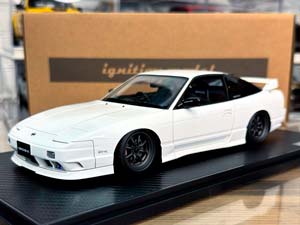 NISSAN 180SX TYPE X (RPS13) WHITE / НИССАН 180SX ТИП X RPS13 БЕЛЫЙ