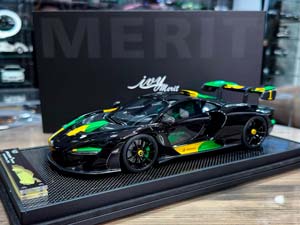 MCLAREN SENNA BLACK/BRAZIL / МАКЛАРЕН СЕННА ЧЕРНЫЙ/БРАЗИЛИЯ