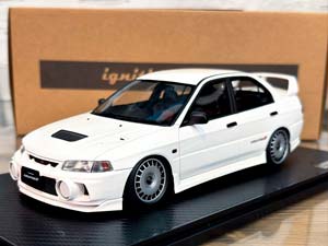 MITSUBISHI LANCER EVOLUTION IV (CN9A) WHITE / МИЦУБИСИ ЛАНСЕР ЭВОЛЮШН IV CN9A БЕЛЫЙ