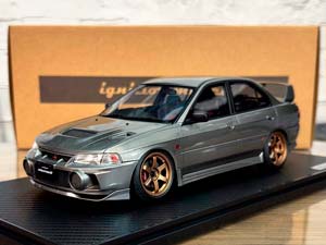 MITSUBISHI LANCER EVOLUTION IV (CN9A) GUN METALLIC / МИЦУБИСИ ЛАНСЕР ЭВОЛЮШН IV CN9A ОРУЖЕЙНЫЙ МЕТАЛЛИК