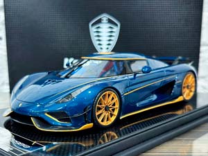 KOENIGSEGG REGERA BLUE TINTED CARBON / КЁНИГСЕГГ РЕГЕРА СИНИЙ ТОНИРОВАННЫЙ КАРБОН