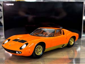 LAMBORGHINI MIURA P400 ORANGE/GOLD / ЛАМБОРГИНИ МИУРА P400 ОРАНЖЕВЫЙ/ЗОЛОТОЙ