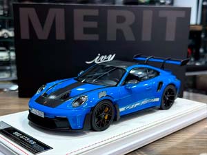 PORSCHE 911 (992) GT3 RS SHARK BLUE/BLACK / ПОРШЕ 911 992 GT3 RS SHARK СИНИЙ-ЧЕРНЫЙ
