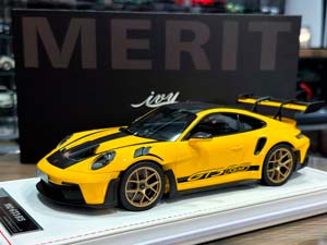 PORSCHE 911 (992) GT3 RS RACING YELLOW/GOLD / ПОРШЕ 911 992 GT3 RS ГОНОЧНЫЙ ЖЕЛТЫЙ/ЗОЛОТОЙ