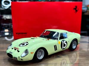 FERRARI 250 GTO #15 GOODWOOD TT 1962 LIGHT GREEN / ФЕРРАРИ 250 GTO 15 GOODWOOD TT СВЕТЛО-ЗЕЛЕНЫЙ