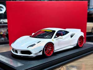 FERRARI 488 GTB LB CHAMELEON WHITE / ФЕРРАРИ 488 GTB LB ХАМЕЛЕОН БЕЛЫЙ (ЛИМИТ 48/50)