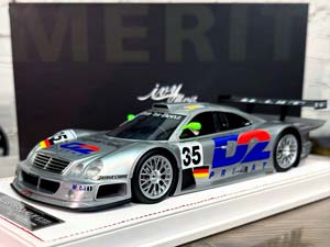 MERCEDES BENZ CLK GTR #35 SILVER / МЕРСЕДЕС-БЕНЦ CLK GTR 35 СЕРЕБРИСТЫЙ (ЛИМИТ 07/60)