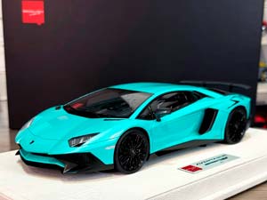 LAMBORGHINI AVENTADOR LP750-4 SV 2015 PEARL MINT GREEN / ЛАМБОРГИНИ АВЕНТАДОР LP750 4 SV ПЕРЛАМУТРОВЫЙ МЯТНО-ЗЕЛЕНЫЙ (ЛИМИТ 23/50)