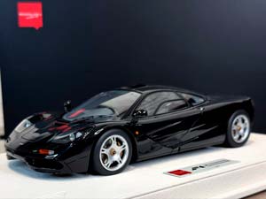 MCLAREN F1 ROADCAR 1994 JET BLACK METALLIC / МАКЛАРЕН ФОРМУЛА-1 ДОРОЖНЫЙ АВТОМОБИЛЬ JET ЧЕРНЫЙ МЕТАЛЛИК (ЛИМИТ 28/60)