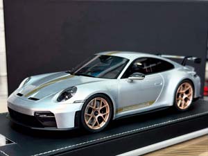 PORSCHE 911 GT3 SILVER/GOLD LIVERY / ПОРШЕ 911 GT3 СЕРЕБРИСТО-ЗОЛОТАЯ ЛИВРЕЯ (ЛИМИТ 07/20)