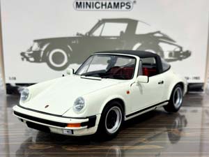 PORSCHE 911 CARRERA 3.2 TARGA 1983 WHITE / ПОРШЕ 911 КАРРЕРА 3.2 ТАРГА БЕЛЫЙ