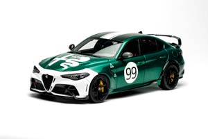 ALFA ROMEO GIULIA GTAM GREEN LIVERY TWO-TONE #99 / АЛЬФА РОМЕО ДЖУЛИЯ GTAM ЗЕЛЕНАЯ ДВУХТОННАЯ ЛИВРЕЯ 99