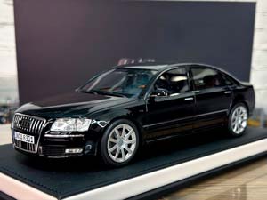 AUDI A8 W12 2008 BRILLIANT BLACK / АУДИ A8 W12 БРИЛЛИАНТОВО-ЧЕРНЫЙ (ЛИМИТ 099/299; 071/299; 070/299)