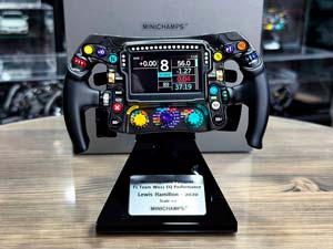 STEERING WHEEL MERCEDES AMG PETRONAS F1 TEAM W11 EQ PERFOMANCE LEWIS HAMILTON 2020 WORLD CHAMPION / РУЛЬ МЕРСЕДЕС-AMG PETRONAS ФОРМУЛА-1 КОМАНДА W11 EQ PERFORMANCE ЛЬЮИС ХЭМИЛТОН ЧЕМПИОН МИРА