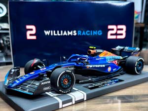 WILLIAMS RACING FW45 LOGAN SARGEANT LAS VEGAS GP 2023 / WILLIAMS ГОНОЧНЫЙ FW45 ЛОГАН САРДЖЕНТ ГРАН-ПРИ ЛАС-ВЕГАСА