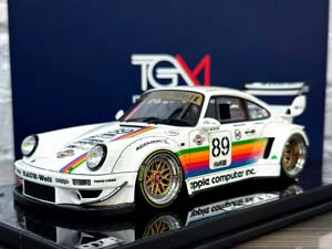 PORSCHE RWB 964 WHITE/MACINTOSH LIVERY / ПОРШЕ РВБ 964 БЕЛАЯ ЛИВРЕЯ MACINTOSH (ЛИМИТ 147/199)