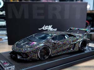 LAMBORGHINI LB WORKS HURACAN GT LOUIS VUITTON BLACK / LB WORKS ЛАМБОРГИНИ УРАКАН GT ЛУИ ВИТТОН ЧЕРНЫЙ