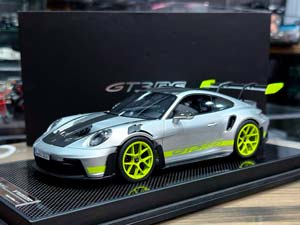 PORSCHE 911 (992.1) GT3RS WEISSACH PACKAGE GT SILVER METALLIC / ПОРШЕ 911 992.1 GT3 RS ПАКЕТ WEISSACH СЕРЕБРИСТЫЙ