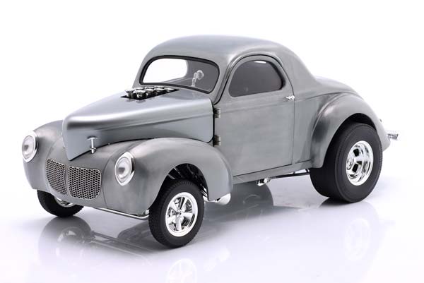 WILLYS GASSER HAMMERED STEEL YEAR 1940 CLEAR FINISH / ВИЛЛЙС ГАССЕР ХАММЕРЕД СТИЛ КЛИР ФИНИШ ПРОЗРАЧНЫЙ ЛАК