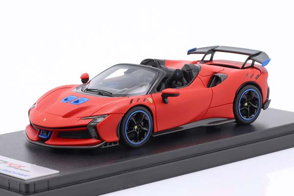 FERRARI SF90 XX SPIDER YEAR 2024 DULL RED / ФЕРРАРИ SF90 КСКС СПАЙДЕР ДУЛЛ КРАСНЫЙ