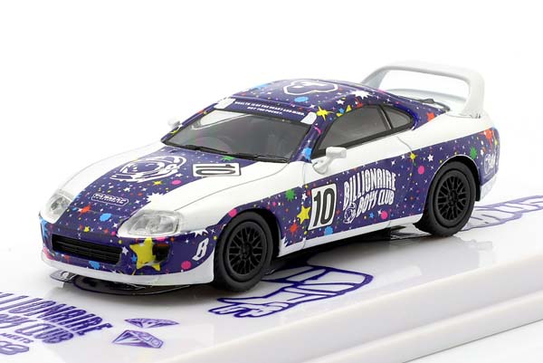 TOYOTA SUPRA #10 1993 BILLIONAIRE BOYS CLUB / ТОЙОТА СУПРА БИЛЛИОНАЙРЕ БОЙС КЛУБ БЕЛЫЙ ФИОЛЕТОВЫЙ