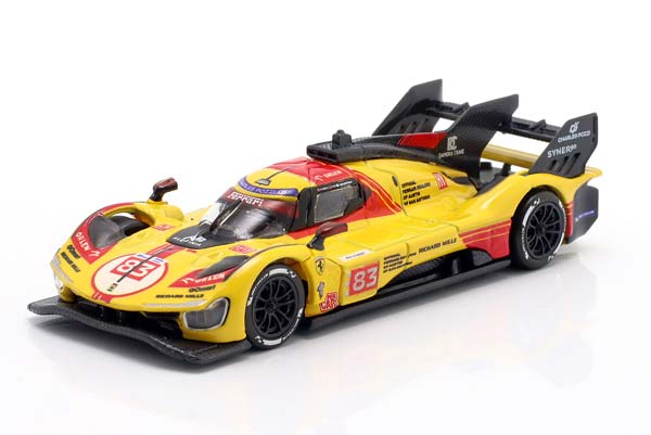 FERRARI 499P #83 24H LEMANS 2024 KUBICA, YE, SHWARTZMAN / ФЕРРАРИ 499P 24 ЧАСА ЛЕ-МАН КУБИКА ЙЕ ШВАРЦМАН