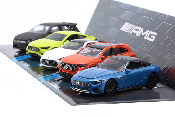 5-CAR SET MERCEDES-BENZ AMG / 5-CAR НАБОР МЕРСЕДЕС-БЕНЦ АМГ