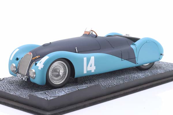 JEAN-PIERRE WIMILLE BUGATTI TYPE T57S 45 #14 FRANCE GP 1937 / ДЖИН-ПИЕРРЕ ВИМИЛЛЕ БУГАТТИ ТИП T57S 45 ФРАНЦИЯ ГРАН-ПРИ
