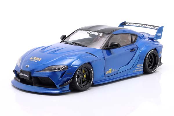 TOYOTA GR SUPRA LBWK BODYKIT 2025 BLUE METALLIC / ТОЙОТА ГР СУПРА ЛБВК ОБВЕС СИНИЙ МЕТАЛЛИК