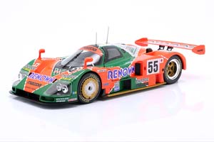 MAZDA 787B #55 WINNER 24H LEMANS 1991 WEIDLER, HERBERT, GACHOT / МАЗДА 787B ПОБЕДИТЕЛЬ 24 ЧАСА ЛЕ-МАН ВЕЙДЛЕР ХЕРБЕРТ ГАЧОТ