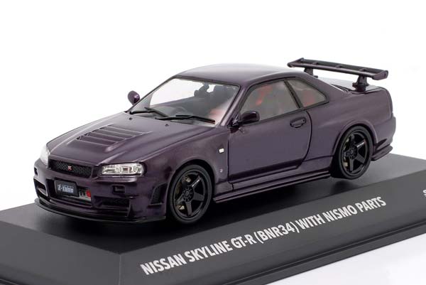 NISSAN SKYLINE GT-R (BNR34) NISMO PARTS YEAR 2005 PURPLE / НИССАН СКАЙЛАЙН ГТ-Р BNR34 НИСМО PARTS ФИОЛЕТОВЫЙ