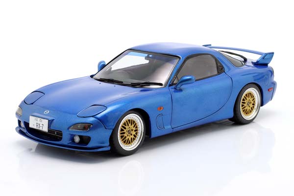 MAZDA RX-7 TYPE RS (FD3S) YEAR 1999 BLUE METALLIC / МАЗДА RX-7 ТИП RS FD3S СИНИЙ МЕТАЛЛИК