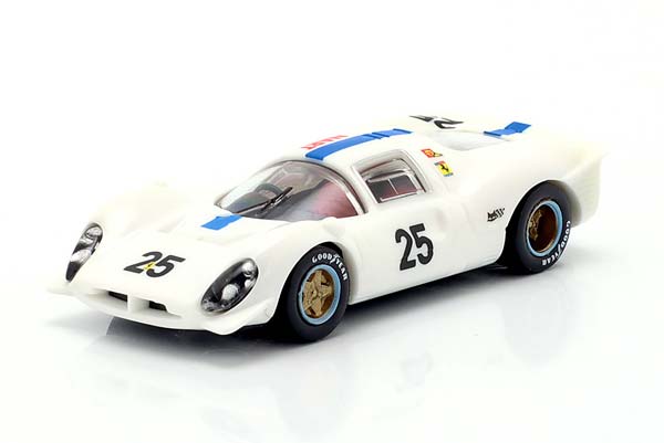 FERRARI 412P #25 24H LEMANS 1967 RODRIGUEZ, BAGHETTI / ФЕРРАРИ 412P 24 ЧАСА ЛЕ-МАН РОДРИГУЕЗ БАГХЕТТИ