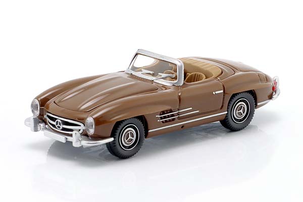 MERCEDES-BENZ 300 SL ROADSTER BROWN / МЕРСЕДЕС-БЕНЦ 300 SL РОДСТЕР КОРИЧНЕВЫЙ